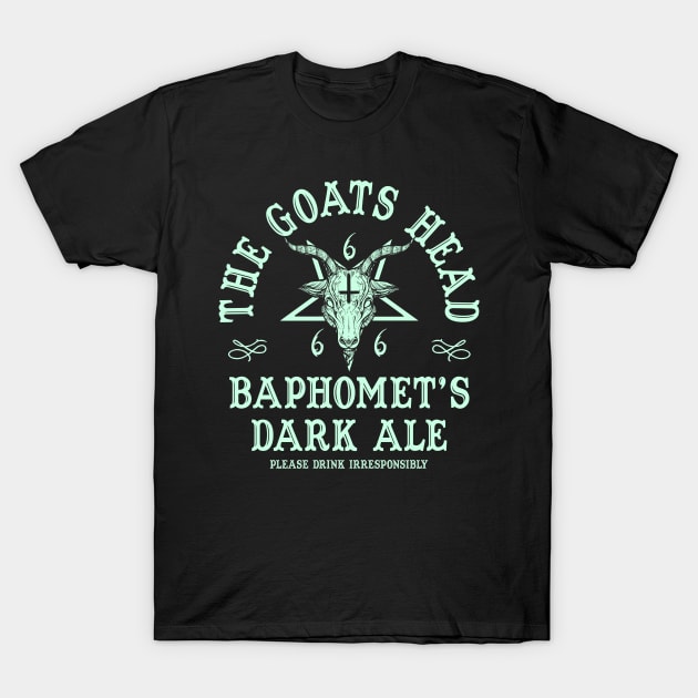 Satanic Occult Baphomet T-Shirt by ShirtFace